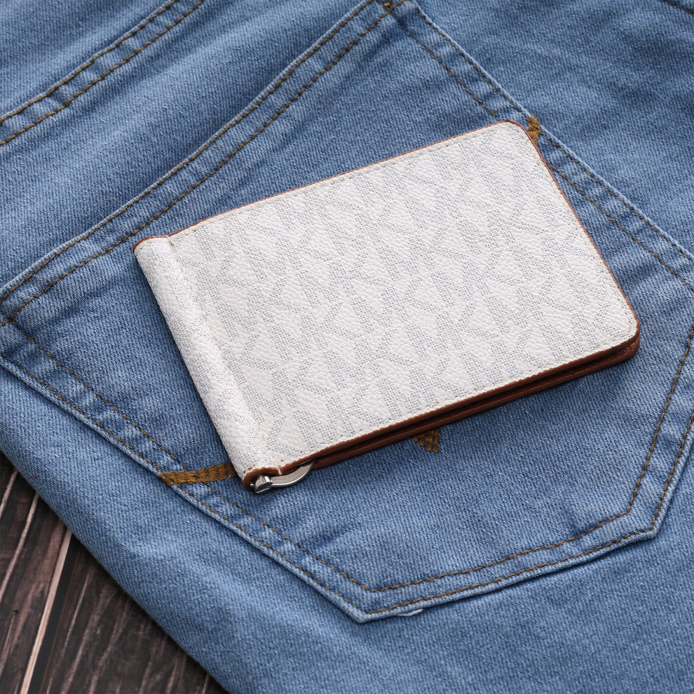 Kors Jet Set Signature Wallet – Chalk Brown