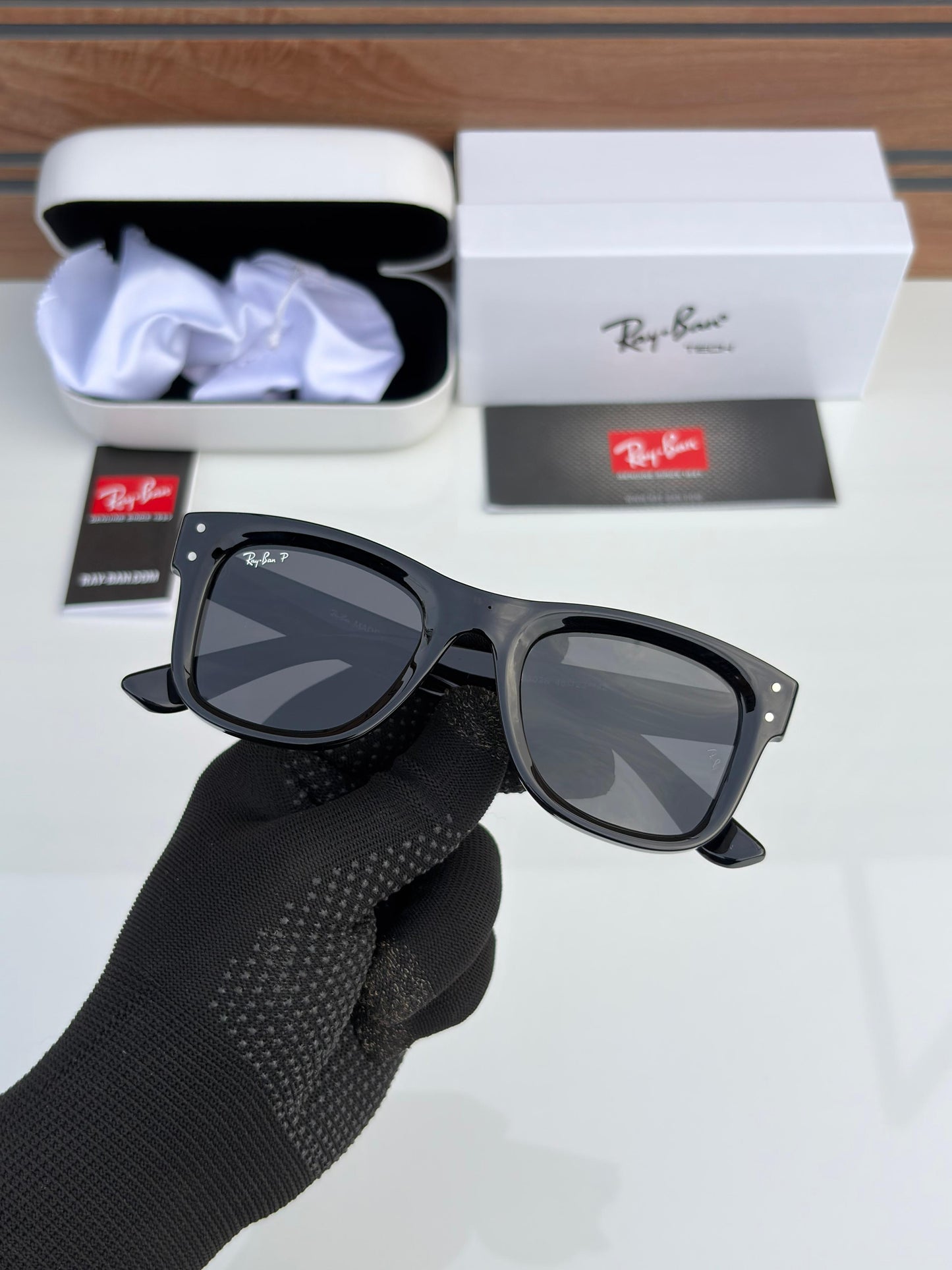 Rayban Inspired Luxury Black Sunglasses