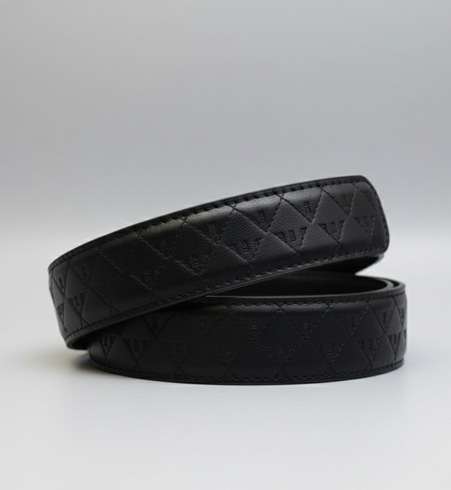 Armani Exchange Silver Belt - Premium Designer Accessory
