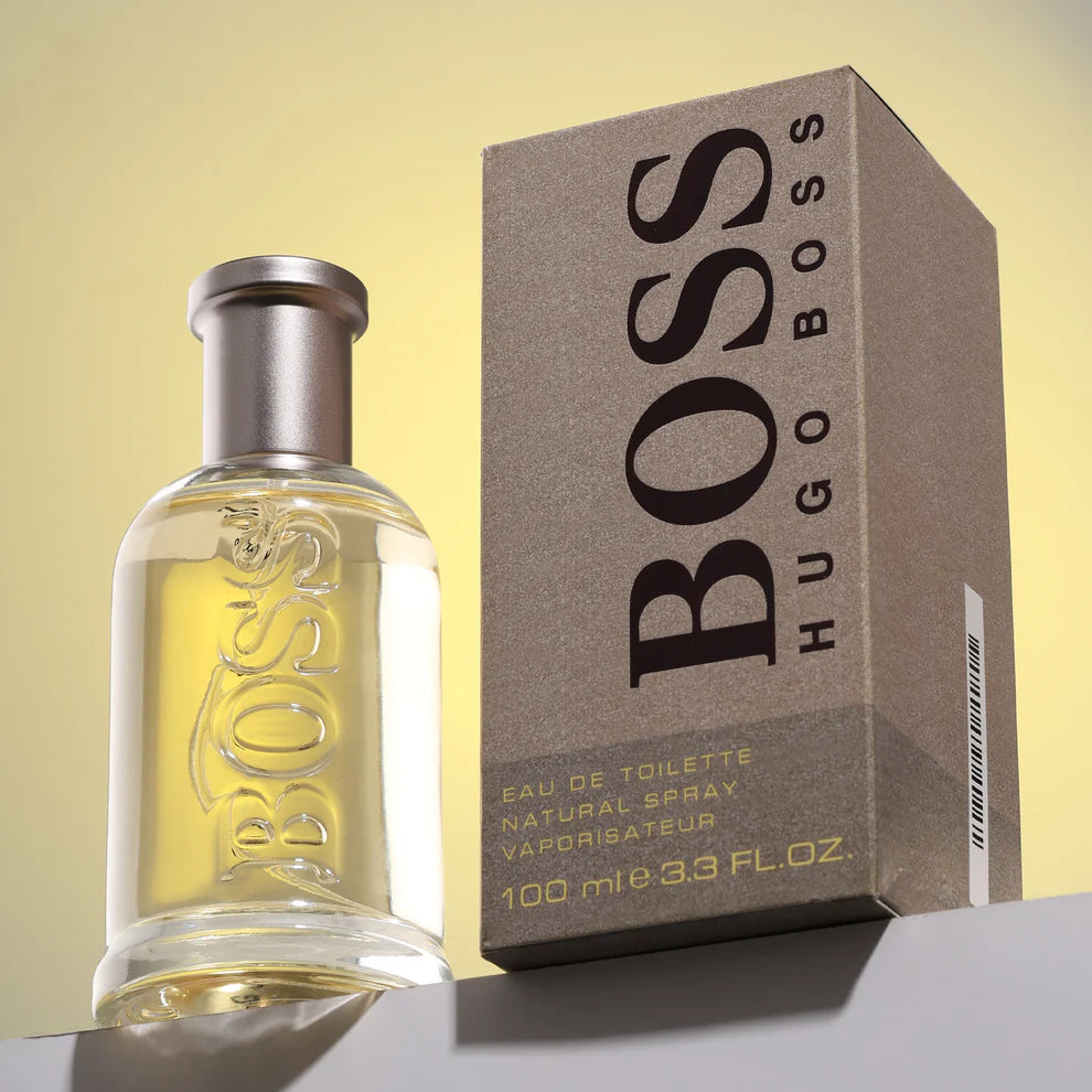 Boss Eau de Toilette for men 100ml original sealed box fresh woody fragrance