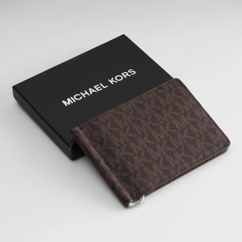 Kors Signature Monogram Leather Wallet