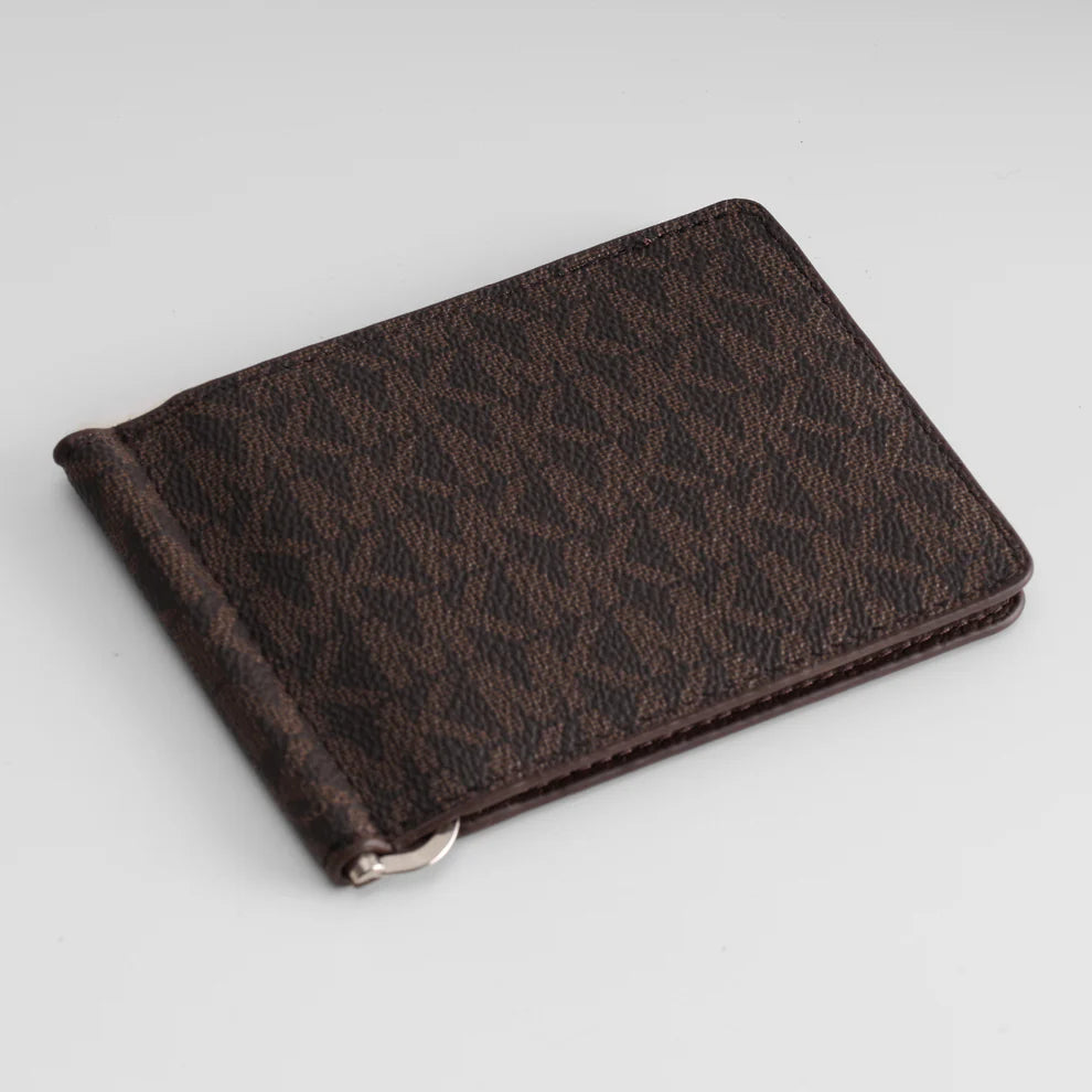 Kors Signature Monogram Leather Wallet