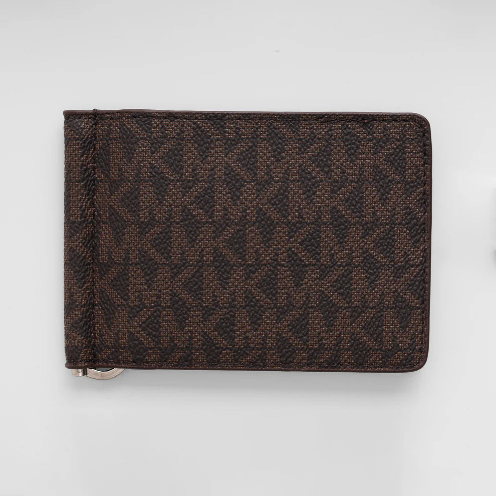 Kors Signature Monogram Leather Wallet