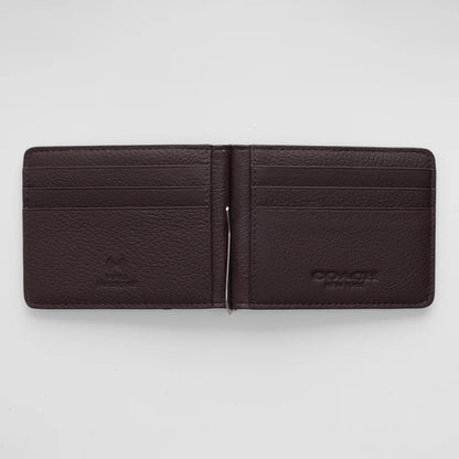 Signature Canvas Brown Bifold Wallet