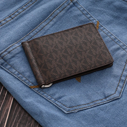 Kors Signature Monogram Leather Wallet