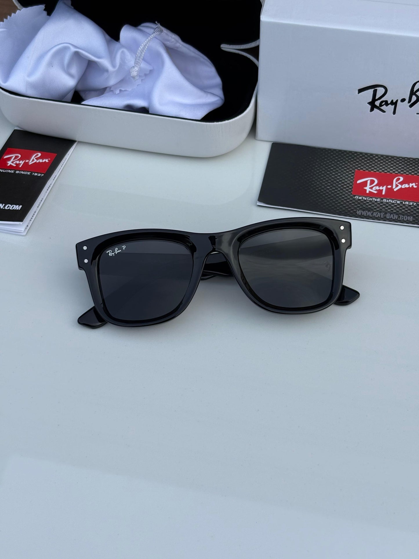 Rayban Inspired Luxury Black Sunglasses