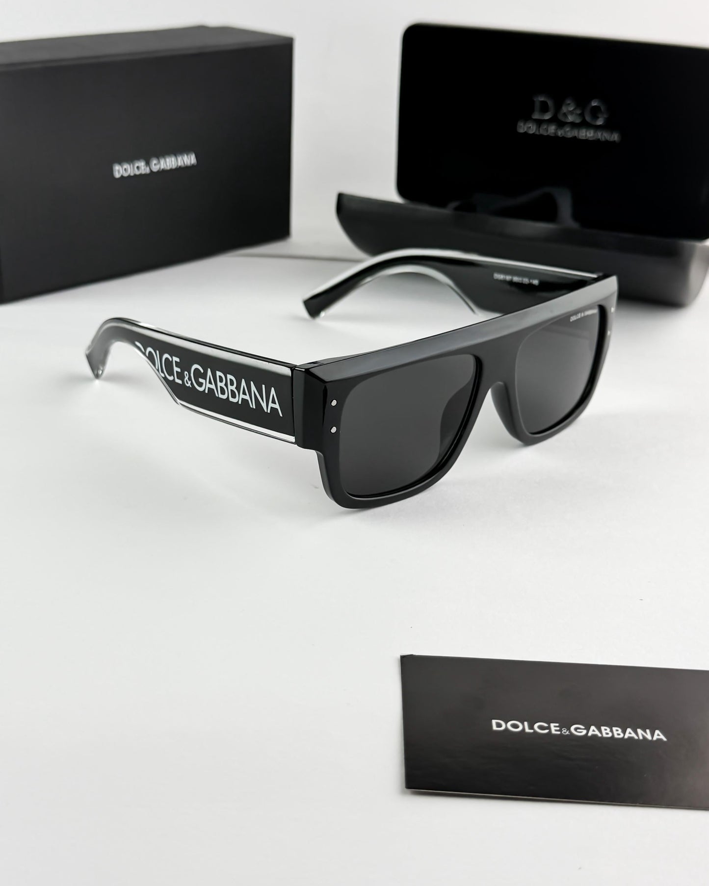 Water Noir Statement Sunglasses