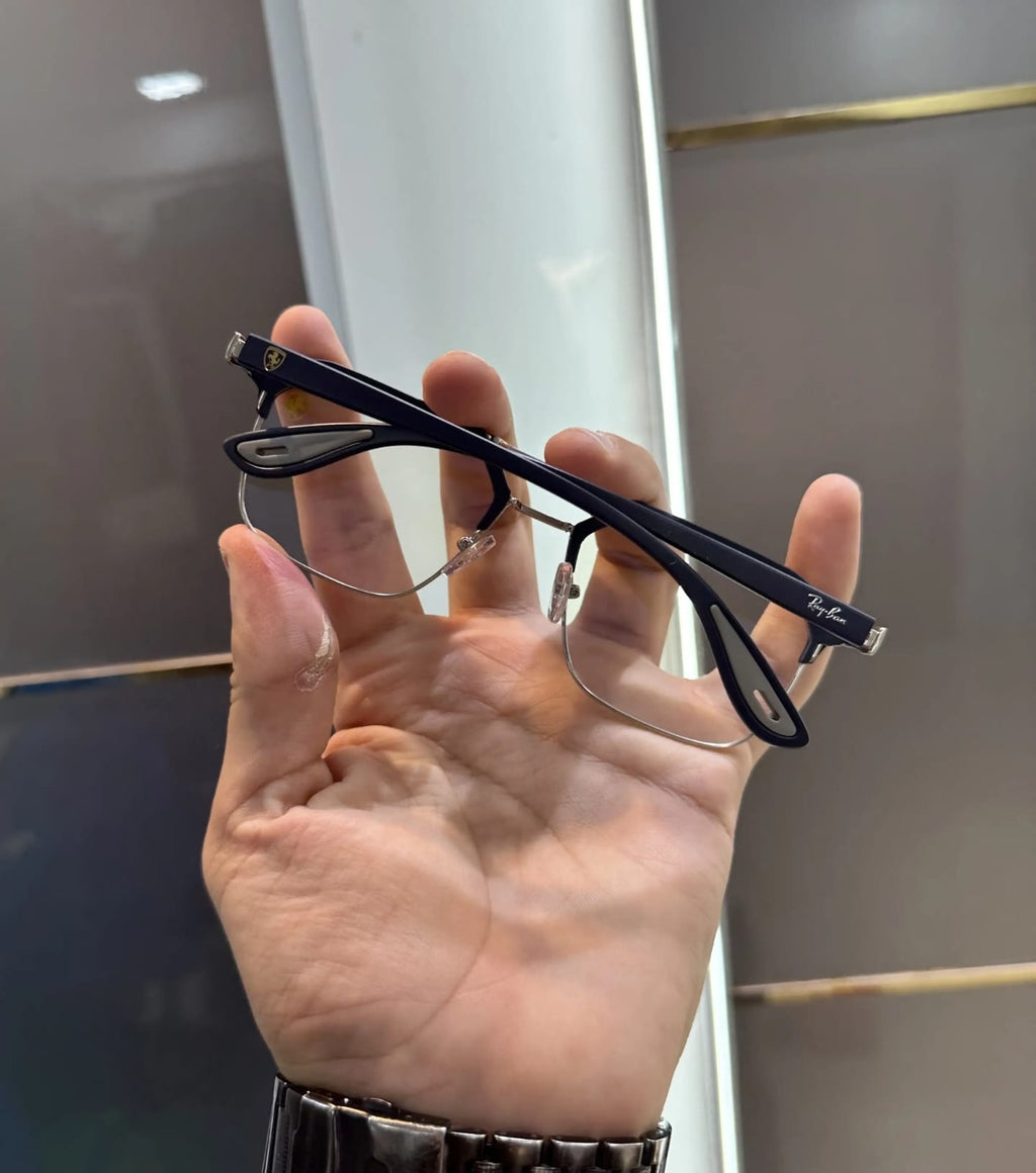 Ray-Ban Tech Ferrari Edition Eyeglasses – Square Double Bridge Frame