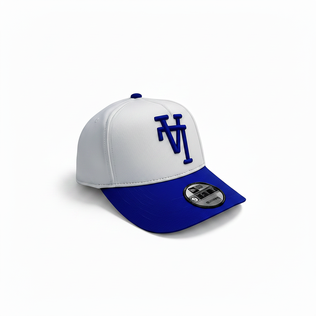 VM Monogram Two-Tone Baseball Cap