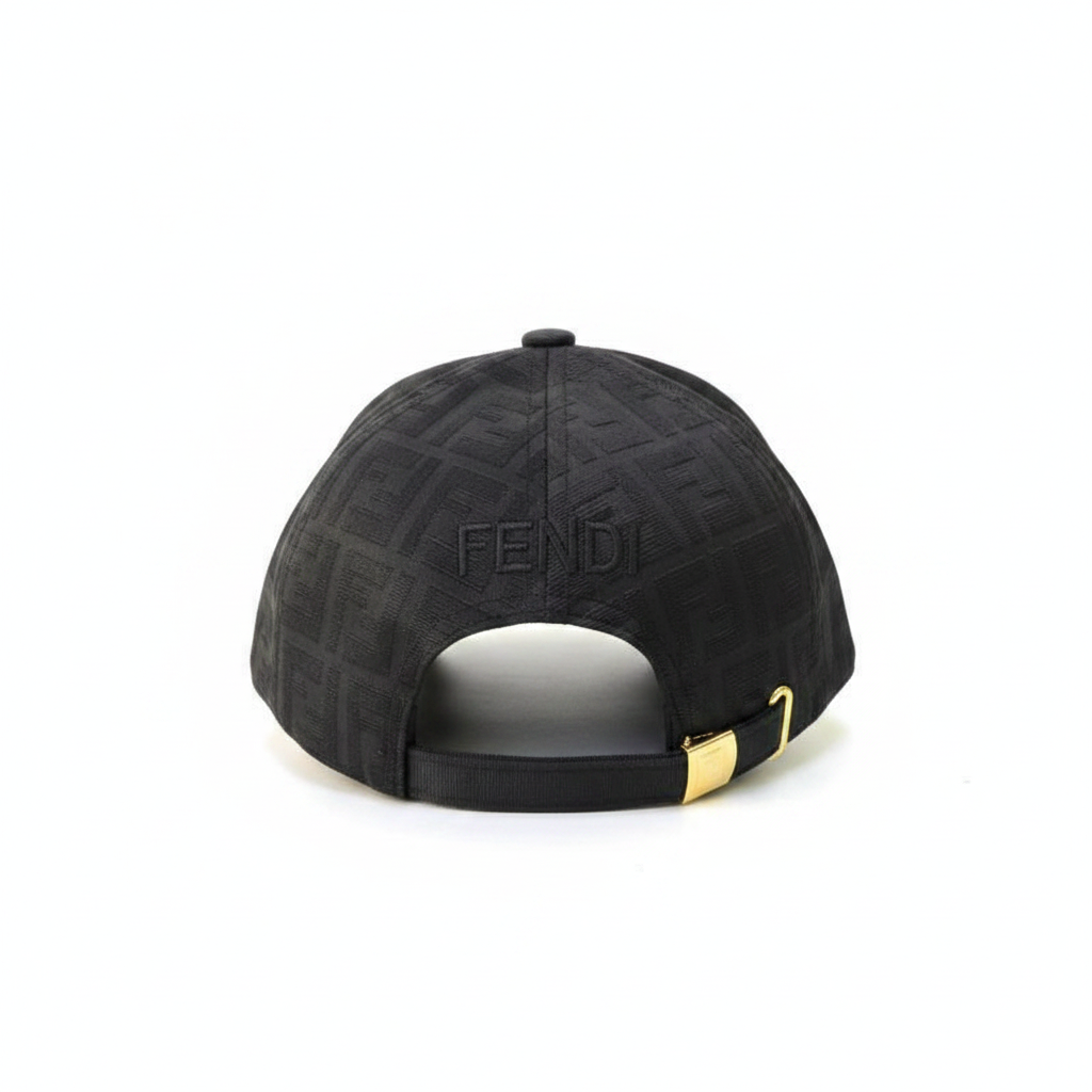 Black FF Cap - Back