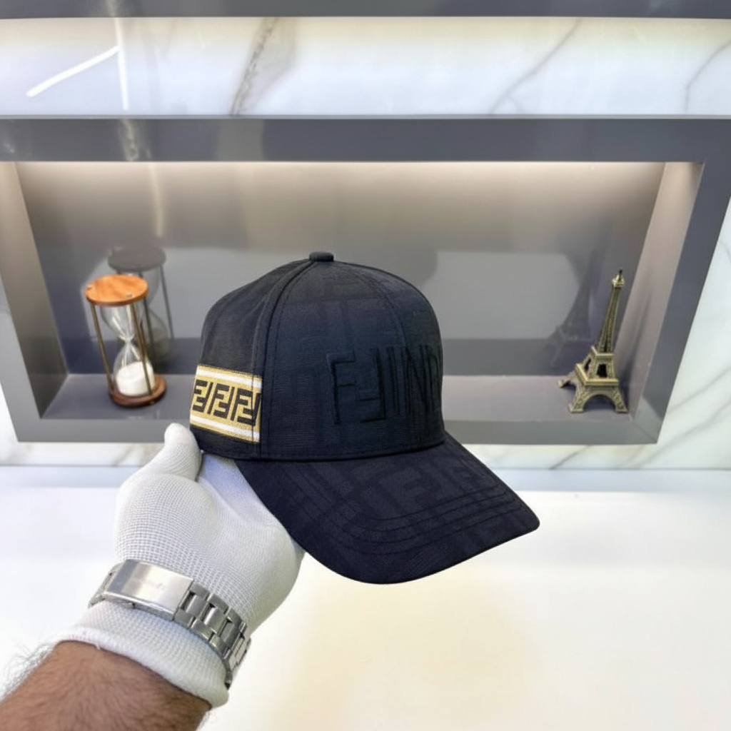 Black FF Cap - Glove Hand Style