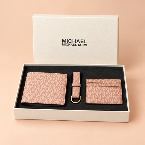 Box ke andar blush wallet set
