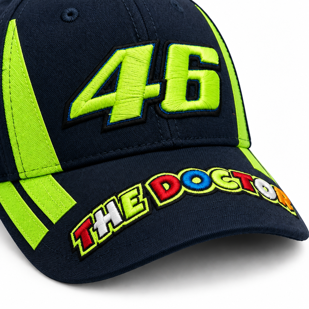 Brim detail close-up