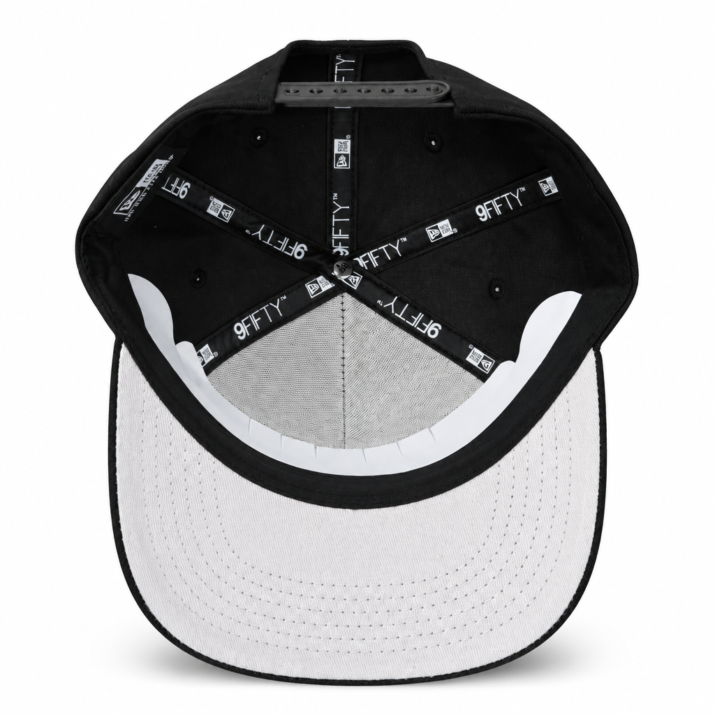Cap inside view, white studio background