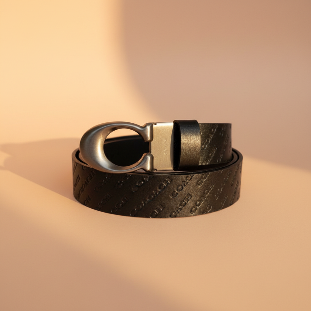 COACH Belt Buckle Detail