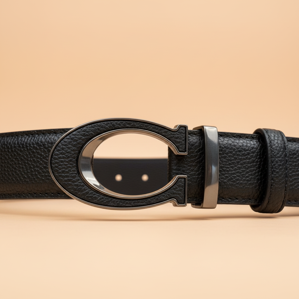 COACH Belt Close-up
