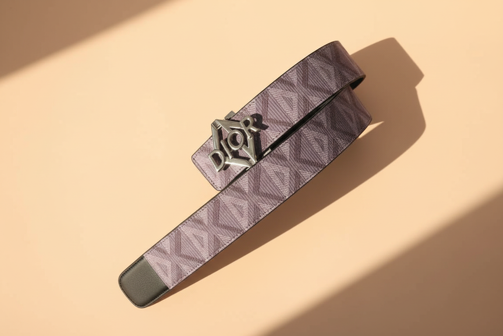 Exact Dior Belt Flat Lay