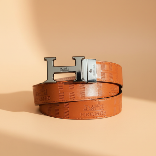 HERMÈS Tan Reversible Belt