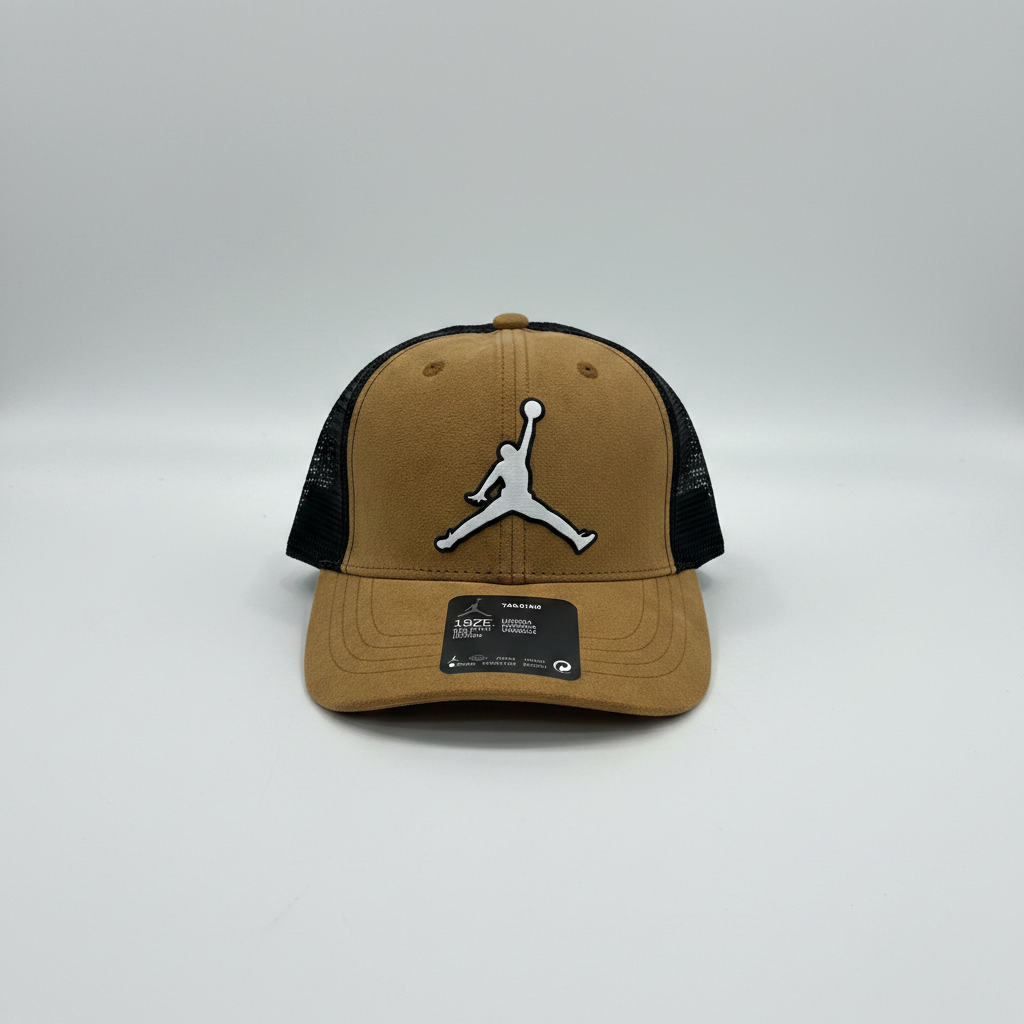Jordan Jumpman Tailwind Trucker Cap - front studio view
