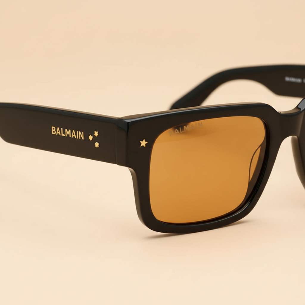 Balmain Sunglasses - Close-Up Branding Detail