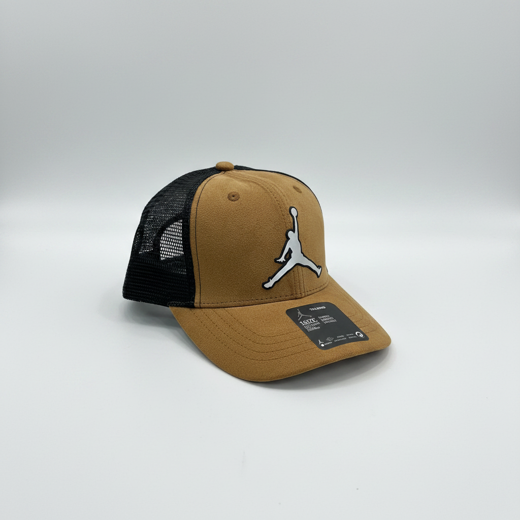 Jordan Jumpman Tailwind Trucker Cap - 3/4 angle studio view