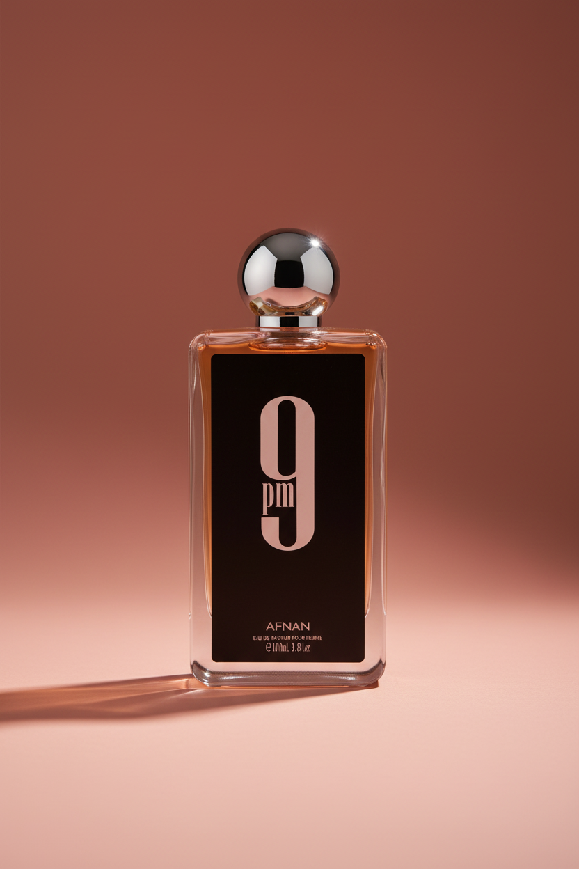 Premium Evening Inspired 100ml Eau de Parfum - Clear Bottle with Black Label and Silver Cap