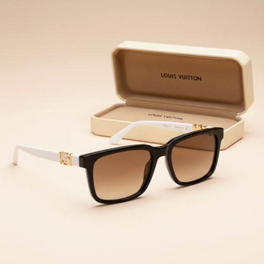 Louis Vuitton Square Sunglasses - Hero with LV Box
