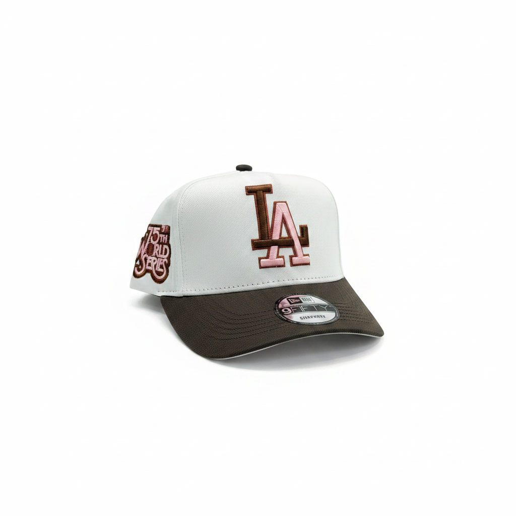 LA Dodgers 75th WS Cap – White BG