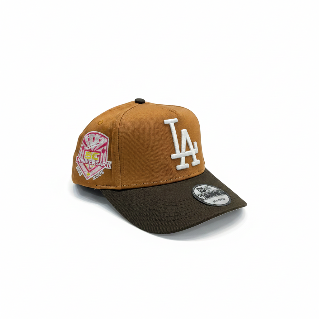 LA Dodgers Anniversary Cap – White BG