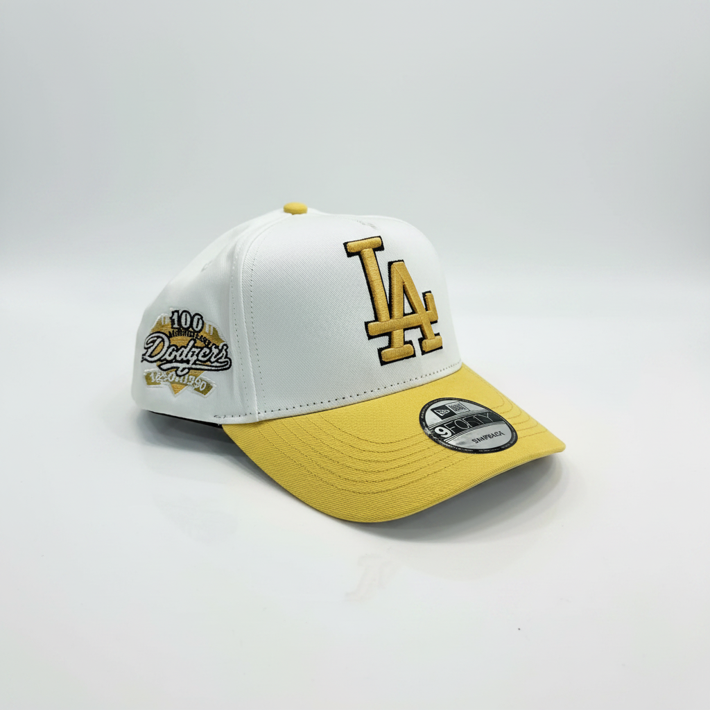 LA Dodgers Cap – White Studio Background 1:1