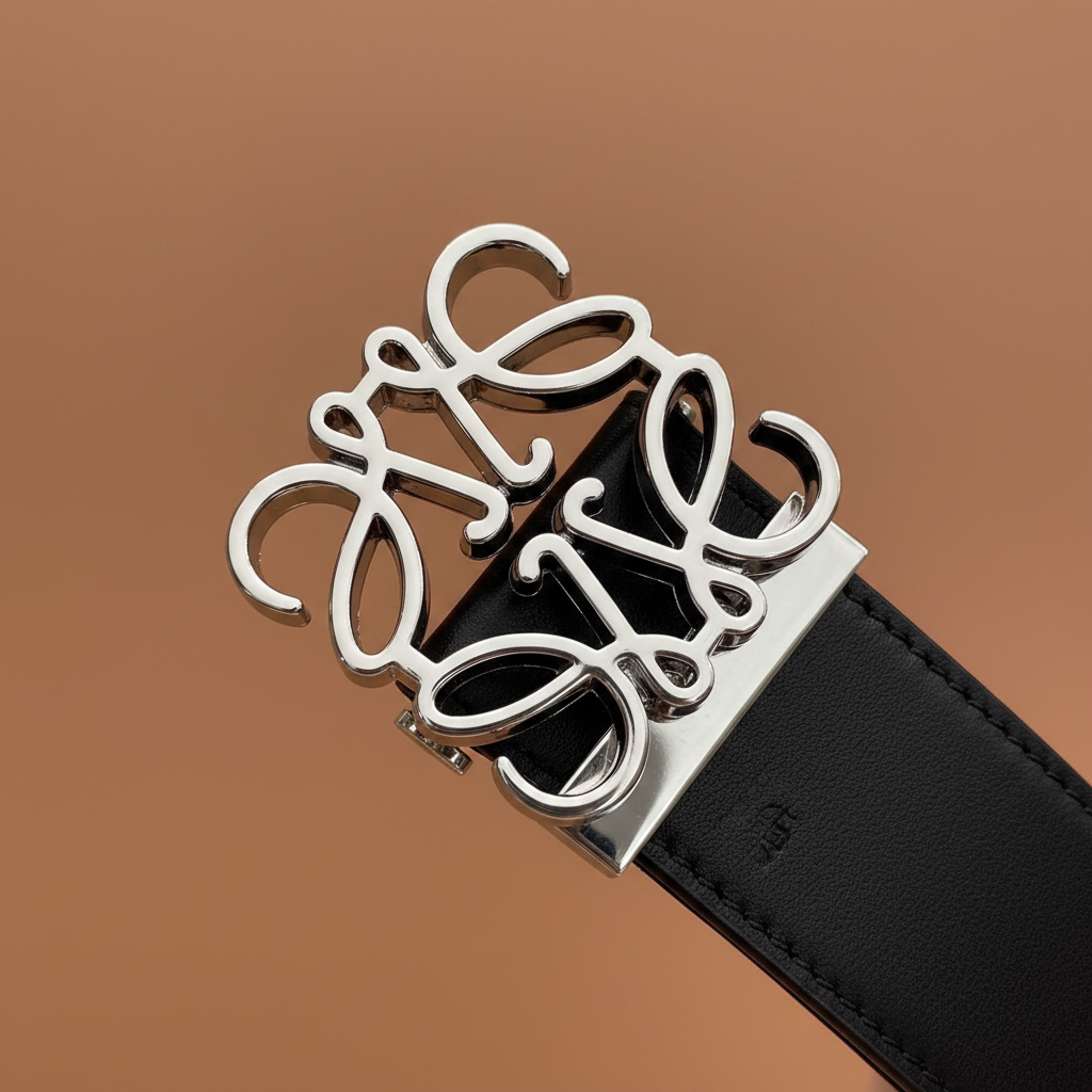 Loewe Belt Buckle Closeup