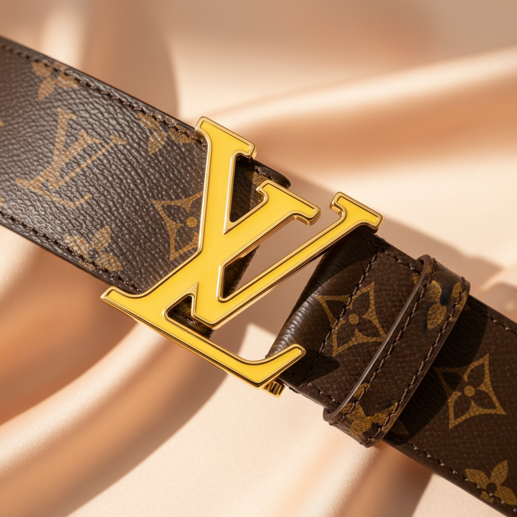Louis Vuitton Belt Buckle Close-up