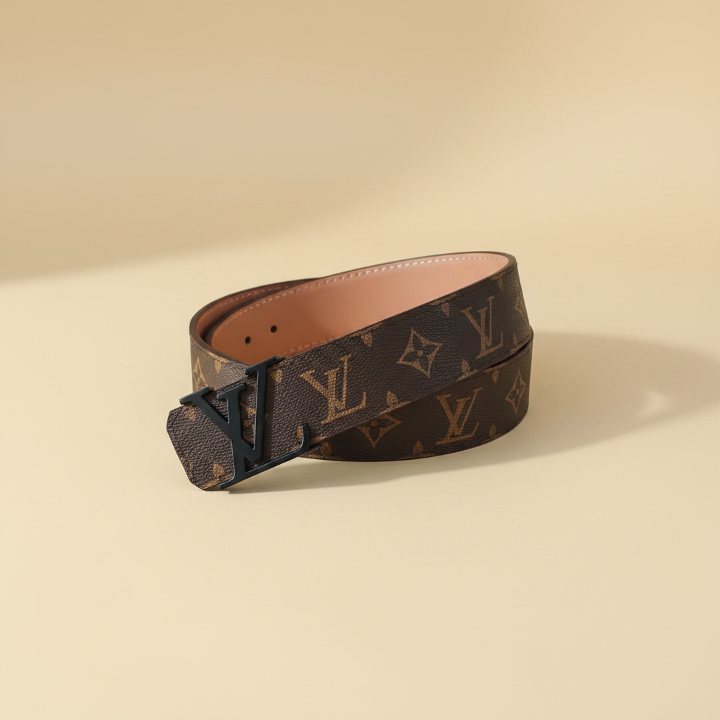 LV Belt Flat Curve Cream