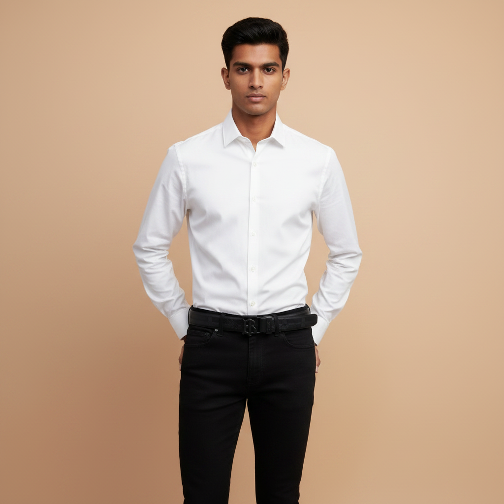 Male jeans full body