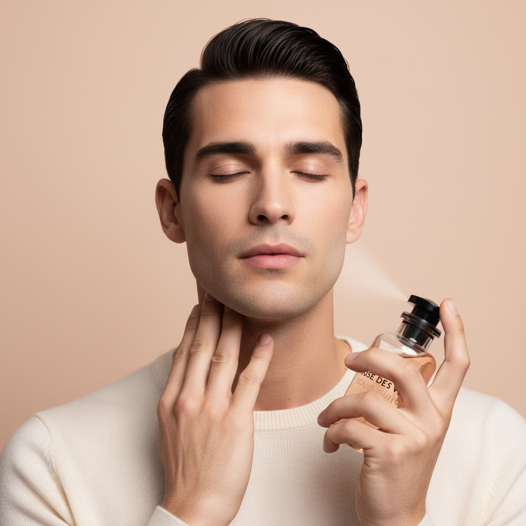 Male Model Neck Apply
