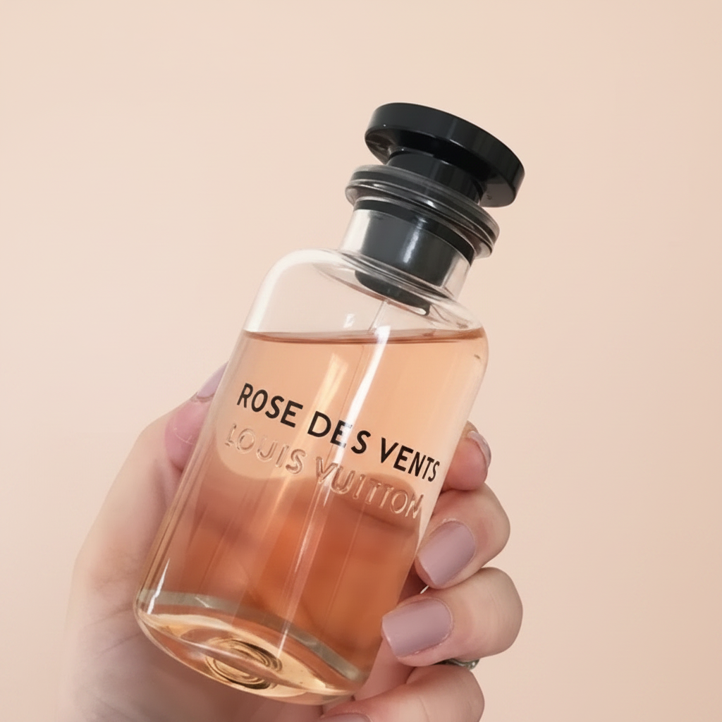 Rose Des Vents Hand Shot Peach BG