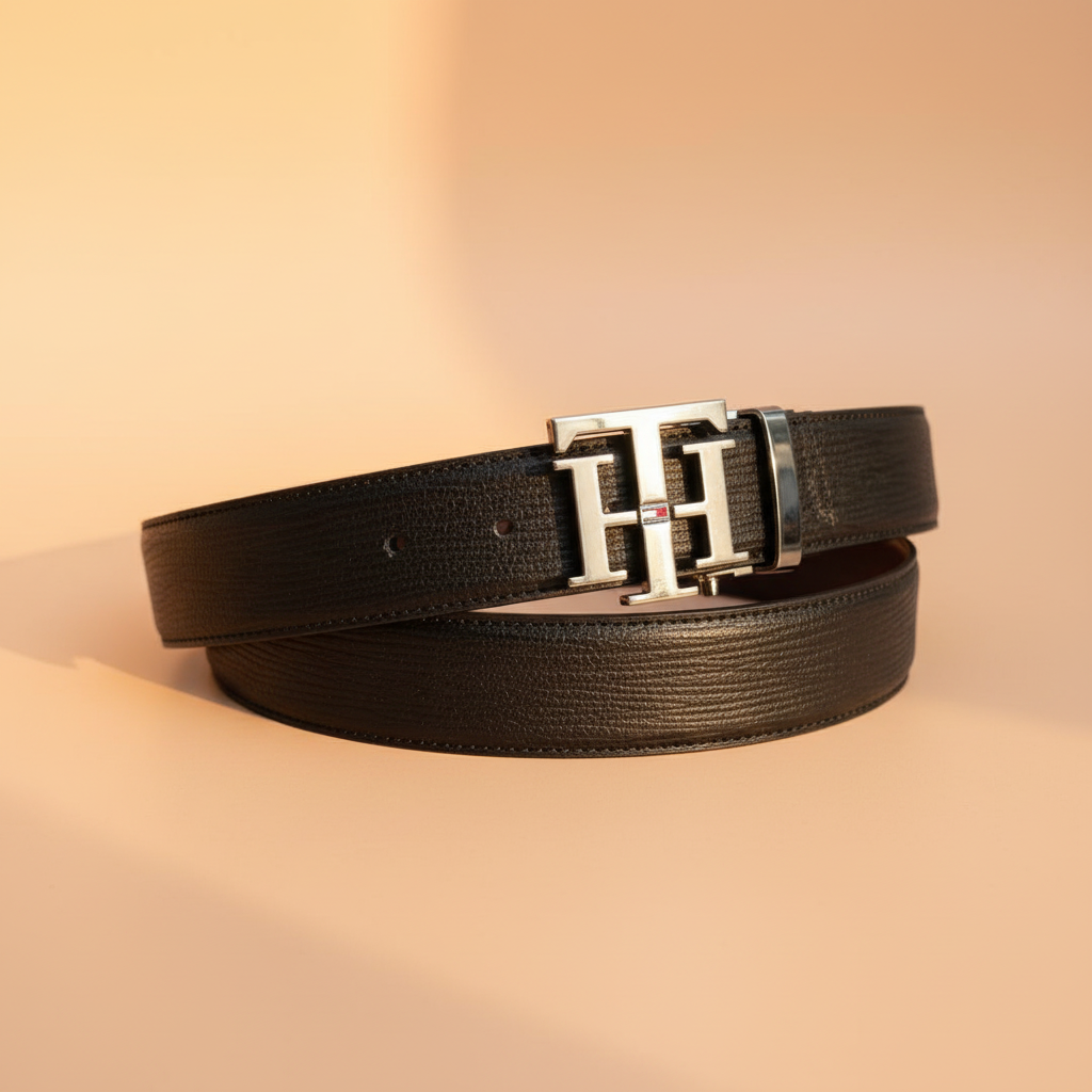 Tommy Hilfiger Black Belt - Professional Shot
