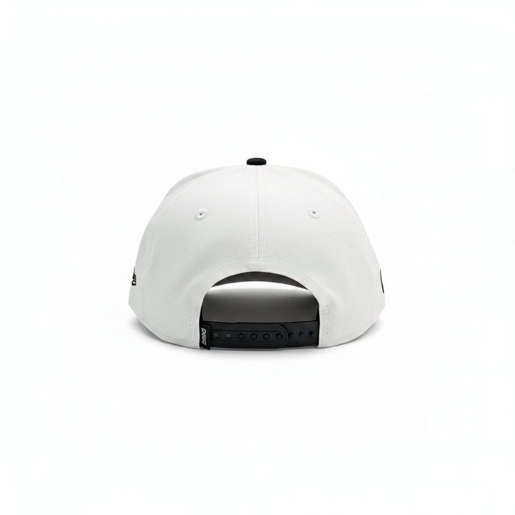 White Black Cap – Back