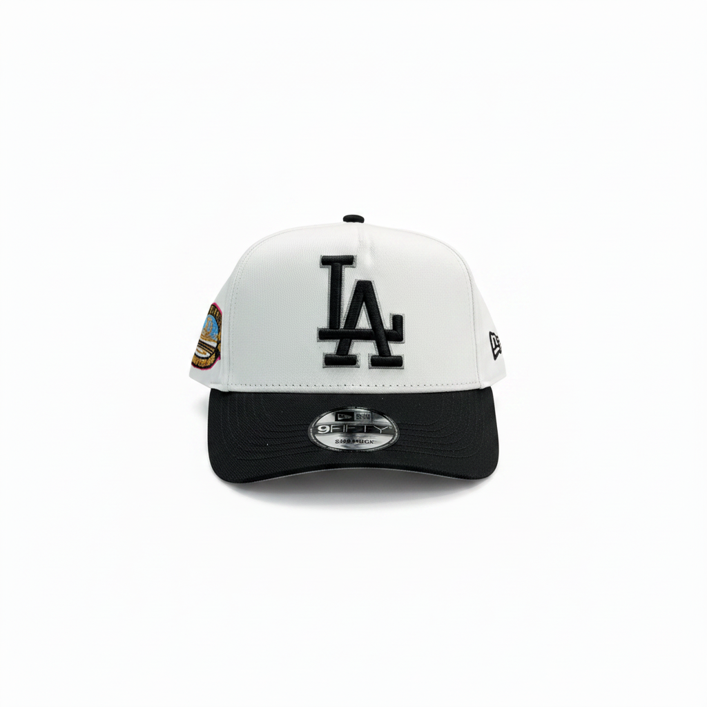 White Black Cap – Front